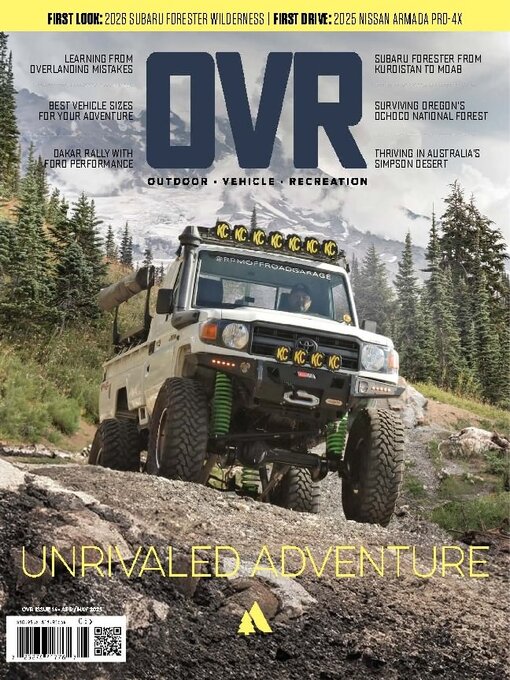 Title details for OVR: Outdoor, Vehicle, Recreation by License Plate Media, LLC - Available